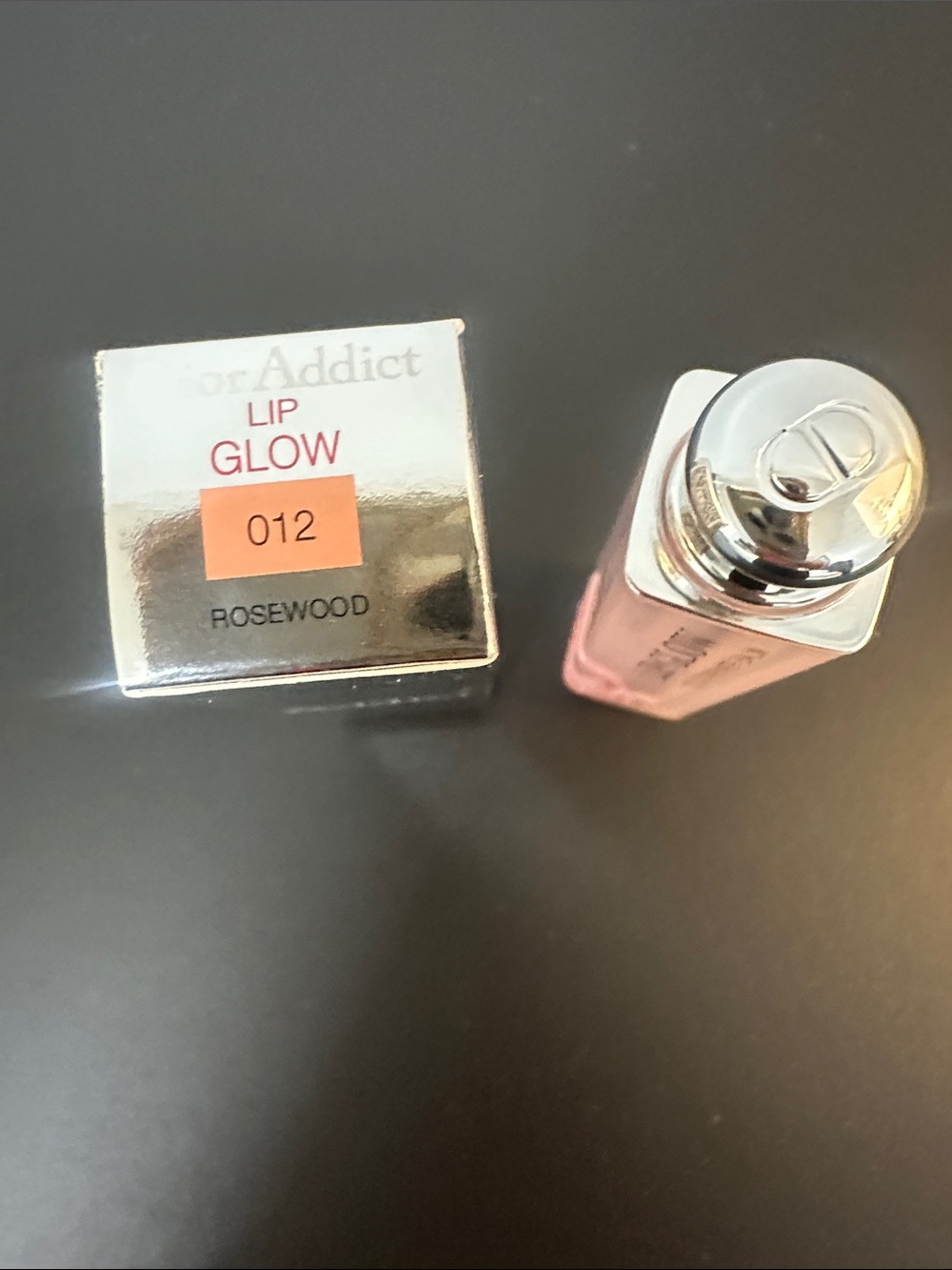 NWT Dior Lip Glow Color Reviver Hydrating Balm — 012 Rosewood Pink - Picture 5 of 5